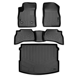 SMARTLINER Floor Mats and Cargo Liner Behind 2nd Row Black Compatible With 2020-2025 Buick Encore GX (SA0511/B0512/D0512)