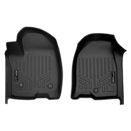 SMARTLINER Custom Fit 1st Row Liner Set Black Compatible With 2021-2023 Tahoe/Suburban/Yukon & XL with 1st Row Bucket Seats (SA0524)