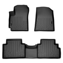 Load image into Gallery viewer, SMARTLINER Custom Fit Floor Mats 2 Row Liner Set Black Compatible With 2020-2022 Kia Soul (SA0461/B0461)