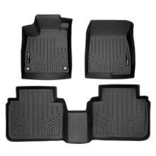 Load image into Gallery viewer, SMARTLINER Custom Fit All Weather Protection Black 2 Row Floor Liners Compatible With 2018-2022 Honda Accord Hybrid (SA0341/B0341-N1)