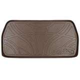 SMARTLINER All Weather Custom Fit Cargo Trunk Liner Floor Mat Behind 3rd Row Seat Tan Compatible With 2011-2017 Honda Odyssey (SD1103)