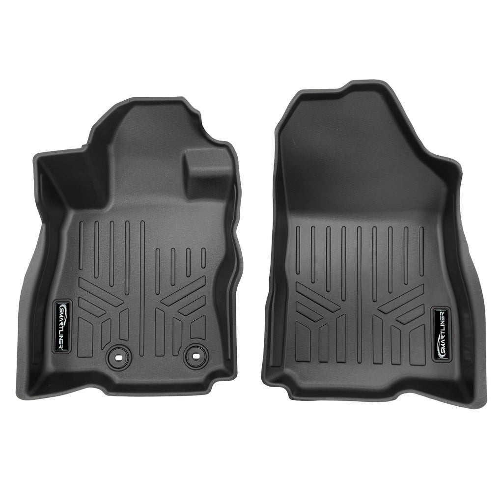SMARTLINER Custom Fit All Weather Protection Black 1st Row Liners Compatible With 2025-2026 Subaru Forester (SA0759)