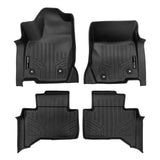 SMARTLINER Custom Fit All Weather Protection Black 2 Row Floor Liners Compatible With 2024-2025 Lexus GX (SA0750/B0750)
