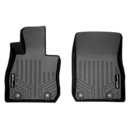 SMARTLINER Custom Fit Floor Mats 1st Row Liner Set Black Compatible With 2016-2021 Mazda CX-3 (SA0269)