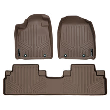 Load image into Gallery viewer, SMARTLINER Custom Fit Floor Mats 2 Row Liner Set Tan Compatible With 2013-2015 Lexus RX350/RX450h (SA1117/B1049)