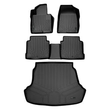 Load image into Gallery viewer, SMARTLINER Custom Floor Mats - Cargo Liner Set Black Compatible With 2015-2019 Hyundai Sonata Non Hybrid/2016-2020 Kia Optima Non Hybrid (SA0218/B0218/D0218)