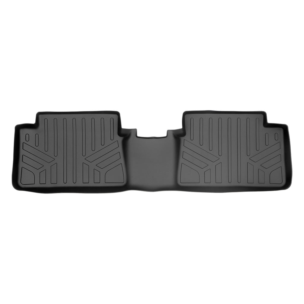 SMARTLINER Custom Fit All Weather Protection Black 2nd Row Liner Compatible With 2016 Scion iM (SB0299)