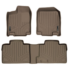 Load image into Gallery viewer, SMARTLINER Custom Fit Floor Mats 2 Row Liner Set Tan Compatible With 2007-2010 Ford Edge / Lincoln MKX (SA1085/B1035)