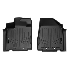 SMARTLINER Custom Fit All Weather Protection Black 1st Row Liners Compatible With 2014-2020 Infiniti QX60 (SA0131)