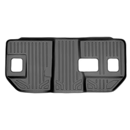 SMARTLINER Custom Fit Floor Mats 3rd Row Liner Grey Compatible With 2007-2014 Chevrolet Suburban / GMC Yukon XL / Denali XL (SC2015)