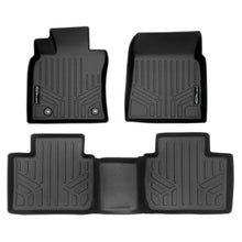 Load image into Gallery viewer, SMARTLINER Custom Fit All Weather Floor Mats 2 Row Liner Set Black Compatible with 2018-2025 Toyota Camry Hybrid Models (SA0330/B0758)