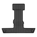 SMARTLINER All Weather Custom Fit Black 3rd Row Floor Mat Liner Set Compatible With 2021-2023 Jeep Grand Cherokee L with 2nd Row Bucket Seats With Center Console (SC0569)