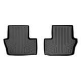 SMARTLINER Custom Fit Floor Mats 2nd Row Liner Black Compatible With 2007-2012 Jeep Patriot / Compass Old Body Style (SB0263)