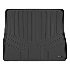 SMARTLINER All Weather Custom Fit Cargo Trunk Liner Floor Mat Behind 2nd Row Black Compatible With 2011-2020 Toyota Sienna (SD0083)