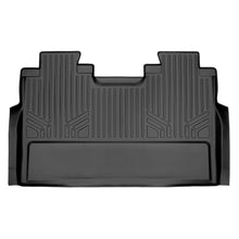 Load image into Gallery viewer, SMARTLINER Fit Floor Mats 2nd Row Liner Black Compatible With 2017-2022 Super Duty Crew with Vinyl Flooring and 2nd Row Bench Seat (SB0433)