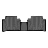 SMARTLINER Custom Fit All Weather Protection Black 2nd Row Liner Compatible With 2013-2018 Acura RDX (SB0235)