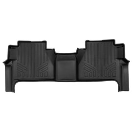 SMARTLINER Custom Fit Floor Mats 2nd Row Liner Black Compatible With 2022-2023 Nissan Frontier (SB0571)