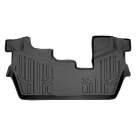 SMARTLINER Custom Fit Floor Mats 3rd Row Liner Black Compatible With 2016-2022 Honda Pilot 8 Passenger Model (SC0200)