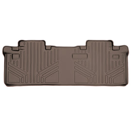 SMARTLINER Custom Fit Floor Mats 2nd Row Liner Tan Compatible With 2011-2020 Toyota Sienna 8 Passenger Model (SB1083)