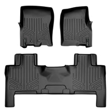 Load image into Gallery viewer, SMARTLINER Floor Mats 2 Row Liner Set Black Compatible With 2011-2017 Ford Expedition / Lincoln Navigator (SA0183/B0183)