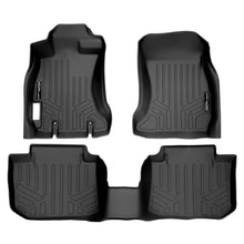 Load image into Gallery viewer, SMARTLINER Custom Fit Floor Mats 2 Row Liner Set Black Compatible With 2013-2017 Subaru Crosstrek / XV Crosstrek (SA0265/B0265)
