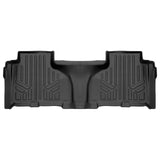 SMARTLINER Custom Fit All Weather Protection Black 2nd Row Liner Compatible With 2021-2023 Chevrolet Suburban & GMC Yukon XL with 2nd Row Bucket Seats (SB0527)