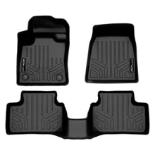 Load image into Gallery viewer, SMARTLINER Custom Fit All Weather 2 Row Black Floor Mat Liner Set Compatible With 2022-2023 Volvo C40 Recharge (SA0635/B0617)