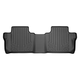 SMARTLINER All Weather Custom Fit Floor Mats 2nd Row Liner Black Compatible With 2019-2024 Chevrolet Blazer (SB0248-P)