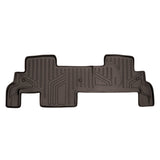 SMARTLINER Custom Fit Floor Mats 2nd Row Liner Cocoa Compatible With Traverse / Enclave / Acadia / Outlook (SB3043)