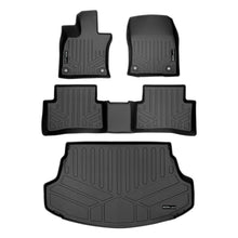Load image into Gallery viewer, SMARTLINER Custom Fit All Weather Black 2 Row Floor Mats and Cargo Liner Set Compatible With 2019-2023 Lexus UX Hybrid (SA0441/B0441/D0655)