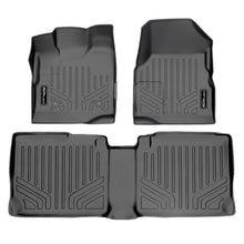 Load image into Gallery viewer, SMARTLINER Custom Fit Floor Mats 2 Row Liner Set Grey Compatible With 2011-2017 Chevy Equinox / GMC Terrain with Dual Front Floor Posts (SA2119/B2070)