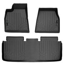 Load image into Gallery viewer, SMARTLINER Custom Fit Floor Mats 2 Row Liner Set Black Compatible With 2015-2019 Tesla Model S (SA0368/B0368)