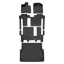 Load image into Gallery viewer, SMARTLINER Floor Mats 3 Row Liner Set &amp; Cargo Liner Behind the 2nd Row Compatible With 2021-2023 Toyota Sienna with 2nd Row Bench Seat (SA0552/B0552/C0552/D0552)