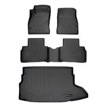 Load image into Gallery viewer, SMARTLINER Custom Fit All Weather Protection Black 2 Row Floor Liners &amp; Cargo Liner behind the 2nd Row Seats Compatible With 2011-2017 Nissan Juke (SA0432/B0432/D0432)