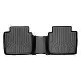 SMARTLINER Custom Fit All Weather Protection Black 2nd Row Liner Compatible With 2014-2020 Chevrolet Impala (SB0157)