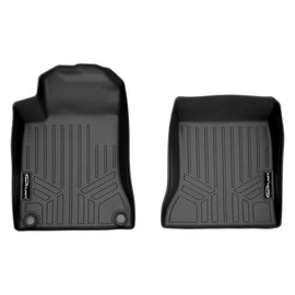 SMARTLINER Custom Fit Floor Mats 1st Row Liner Set Black Compatible With 2014-2019 Mercedes Benz CLA / 2015-2020 GLA (SA0255)