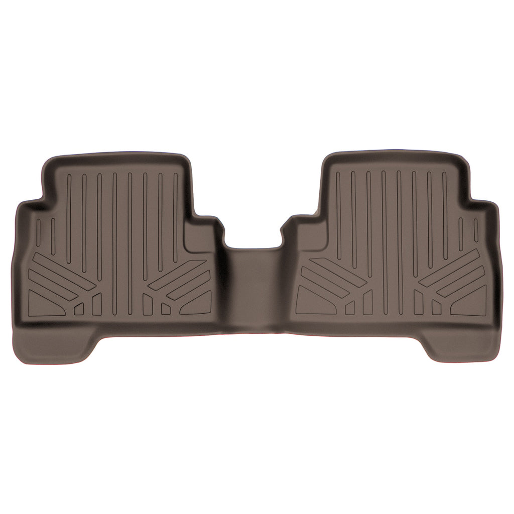 SMARTLINER Custom Fit All Weather Protection Tan 2nd Row Liner Compatible With 2013-2019 Ford Escape (SB1115)