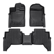 Load image into Gallery viewer, SMARTLINER Custom Fit All Weather Protection Black 2 Row Floor Liners Compatible With 2024-2025 Ford Ranger (SA0748/B0748)