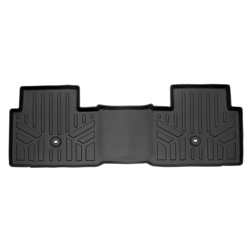 SMARTLINER Custom Fit All Weather Protection Black 2nd Row Liner Compatible With 2023-2025 Honda Pilot (SB0688)