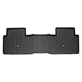SMARTLINER Custom Fit All Weather Protection Black 2nd Row Liner Compatible With 2023-2025 Honda Pilot (SB0688)