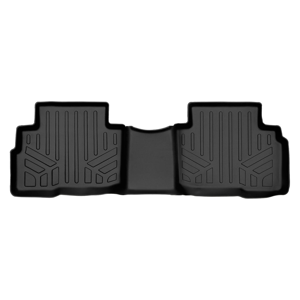 SMARTLINER All Weather Custom Fit Black 2nd Row Floor Mat Liner Set Compatible With 2023-2024 Kia Sportage (SB0603)