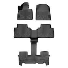 Load image into Gallery viewer, SMARTLINER Custom Fit Floor Mat Black 2 Row Liner Set Compatible With 2020-2025 Hyundai Palisade w/ Bucket Seats (SA0472/B0495)