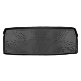 SMARTLINER Custom Fit Cargo Liner Behind the Third Row Black Compatible With 2008-2022 Toyota Sequoia (SD0028)