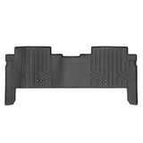 SMARTLINER All Weather Custom Fit Black 2nd Row Floor Mat Liner Set Compatible With 2024 Kia EV9 (SB0737)