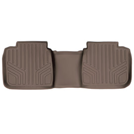 SMARTLINER Custom Fit Floor Mats 2nd Row Liner Tan Compatible With 2012-2017 Toyota Camry (SB1102)