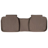 SMARTLINER Custom Fit Floor Mats 2nd Row Liner Tan Compatible With 2012-2017 Toyota Camry (SB1102)