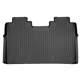 SMARTLINER Custom Fit Black 2nd Row Floor Mat Liner Compatible With 2022-2025 Ford F-150 Lightning (SB0188-R)