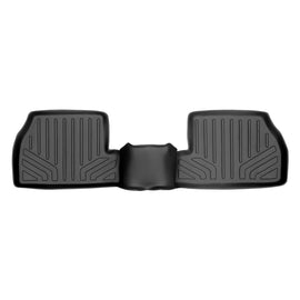 SMARTLINER Custom Fit All Weather Protection Black 2nd Row Liner Compatible With 2012-2018 Ford Focus (SB0122)