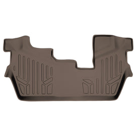 SMARTLINER Custom Fit Floor Mats 3rd Row Liner Tan Compatible With 2016-2022 Honda Pilot 8 Passenger Model (SC1200)