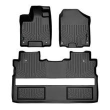 Load image into Gallery viewer, SMARTLINER Custom Fit Floor Mats 2 Row Liner Set Black Compatible With 2017-2024 Honda Ridgeline Crew Cab - All Models (SA0240/B0240)